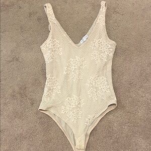 Socialite Cream Lace Top